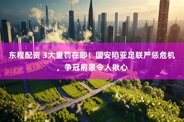 东程配资 3大重罚在即！国安陷亚足联严惩危机，争冠前景令人揪心