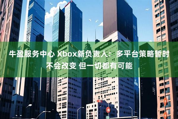 牛盈服务中心 Xbox新负责人：多平台策略暂时不会改变 但一切都有可能